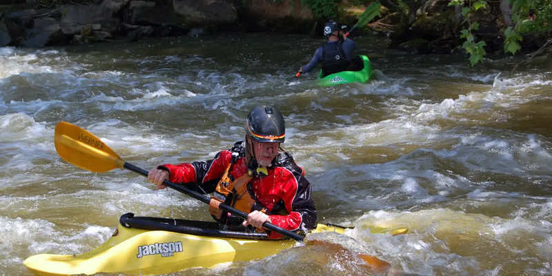 Kayaking on the Cossatot River